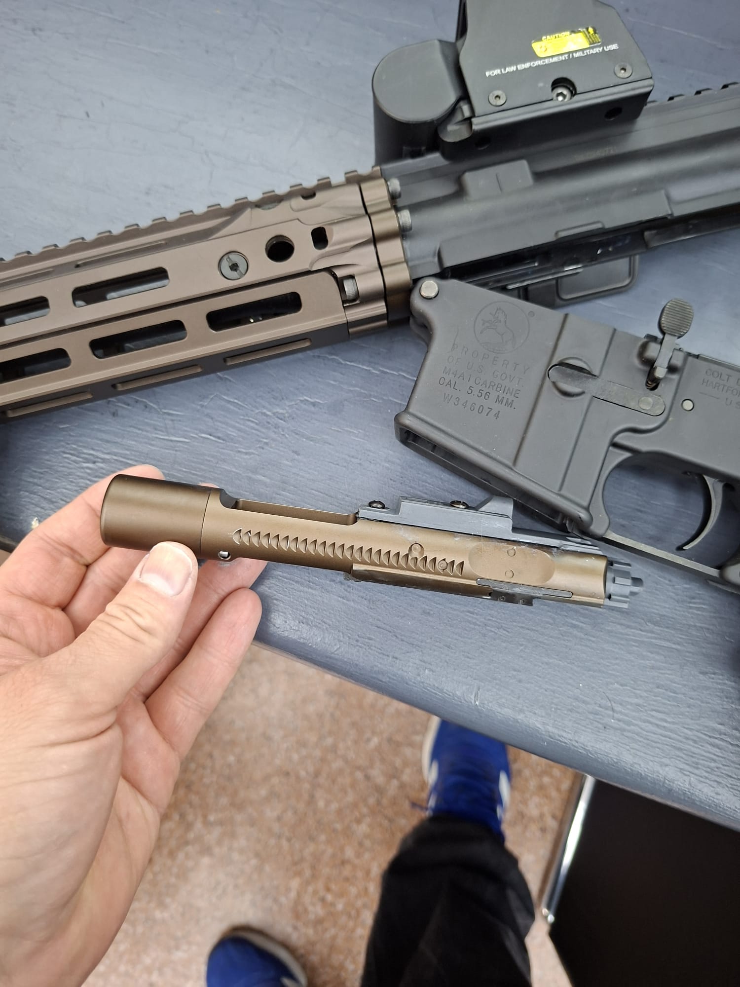 Tokyo Marui MWS MK18 RIS III 9,5” M-LOK Fullmetal Custom 1 partida Alicante