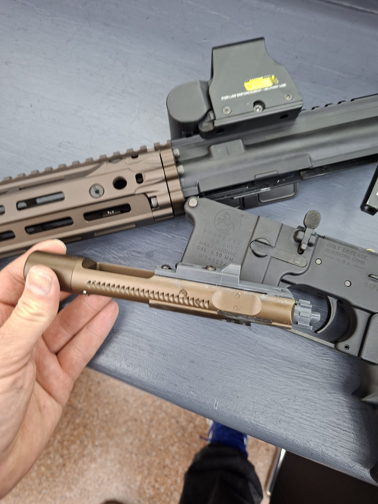 Tokyo Marui MWS MK18 RIS III 9,5” M-LOK Fullmetal Custom 1 partida Alicante